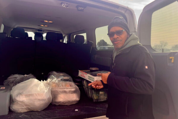 Donated food to local charity